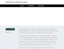 Tablet Screenshot of ogdennews.com